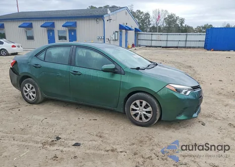 2014 Toyota Corolla Eco из США, поврежденный, VIN 2T1BPRHE1EC208782